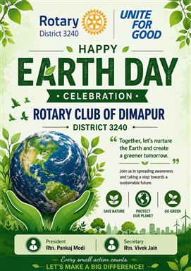 EARTH DAY CELEBRATED