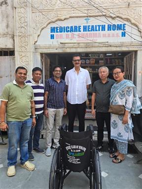 WHEELCHAIR DONATION