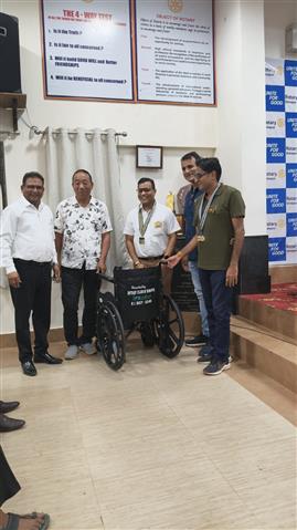 Wheel Chair Donation