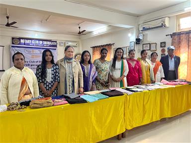 DISTRIBUTING TO PRERONA KNITTING CENTER
