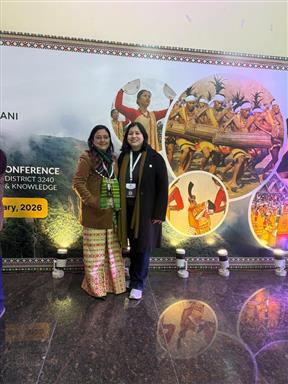 ATTENDING DISTRICT CONFERENCE AT SHILLONG