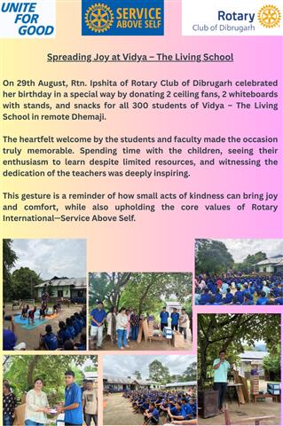 Spreading Joy at Vidya The Living School
