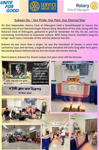 In Loving Memory of Zubeen Da