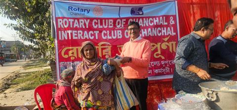 Blanket distribution to needy peoples