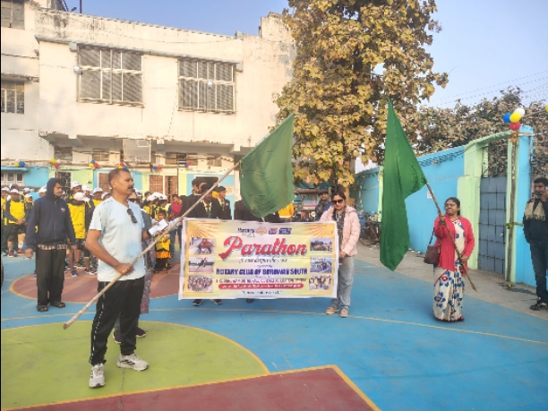 Parathon organised by Rotary Club of Burdwan South