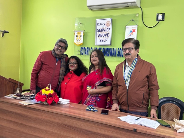 Felicitation of DGND Rtn Dr.Pallavi.