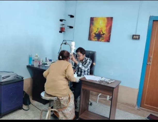 Eye surgery in Rotary eye centre 