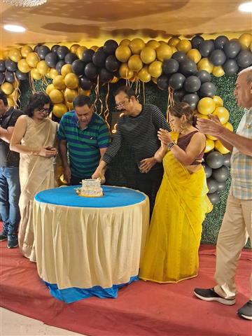 Birthday celebration of Rotarian Debabrota Hati