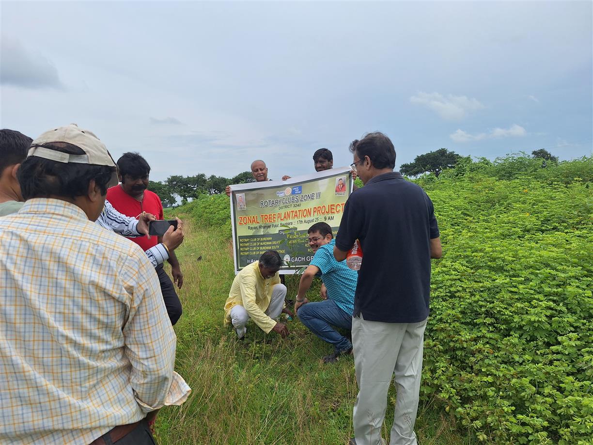 Planted 150 healthy sapling at Rayan village,