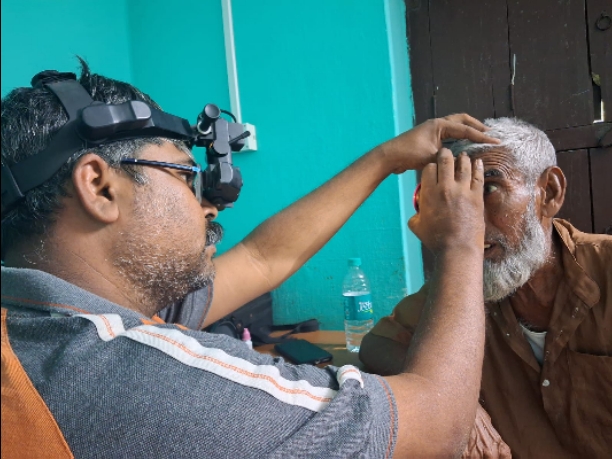 Cataract detection camp 