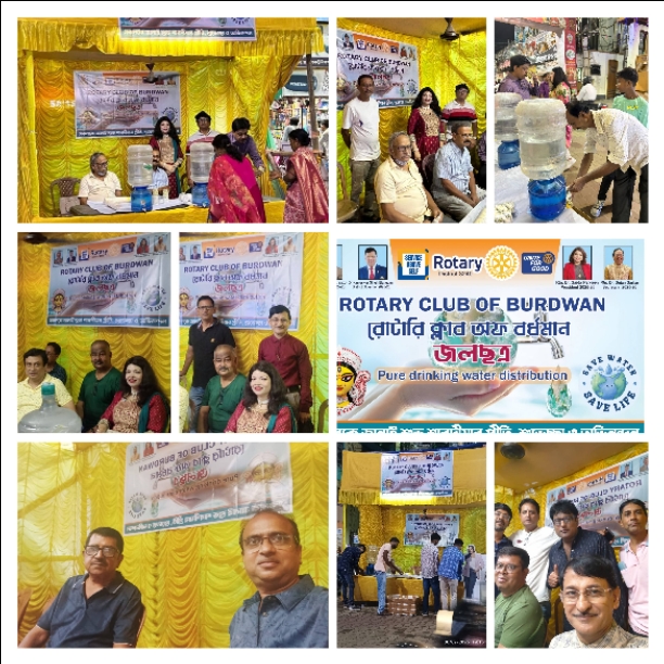 Pure Drinking Water Distributions
for the visitors