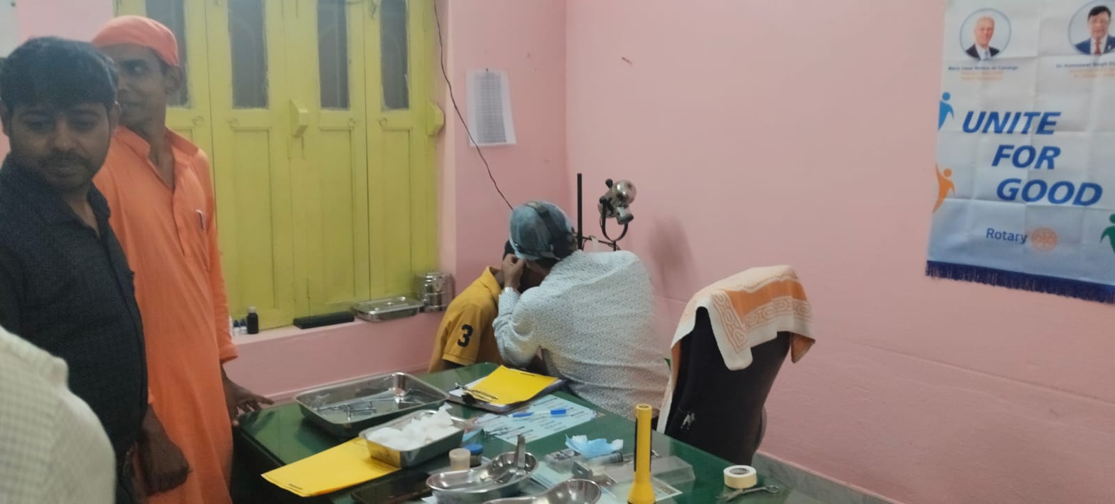 Free health check-up camp