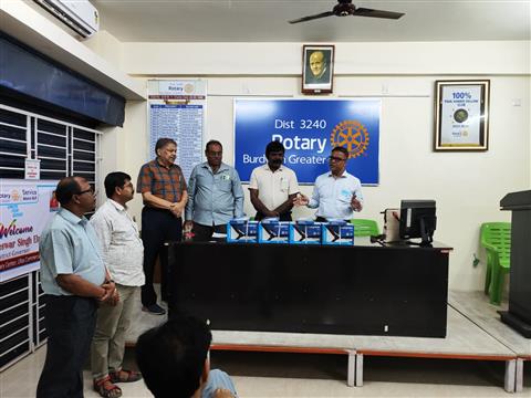 Donation of Ceiling Fans to a Rural School