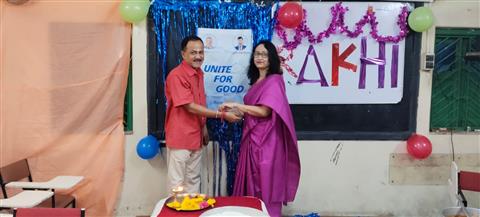 Celebration of  Rakhi
