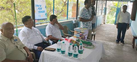 Distribution of sports materials