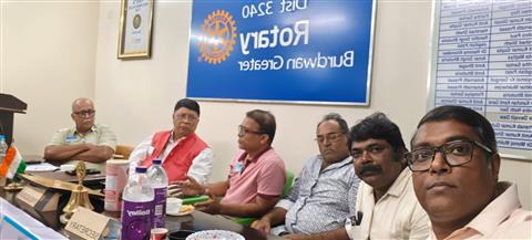 PRESIDENT AND SECRETARY MEETING WITH DG