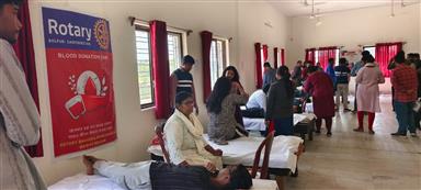 Blood donation camp