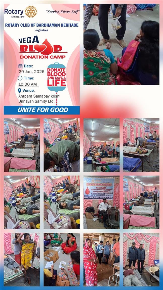 4th Mega Blood  Donation camp