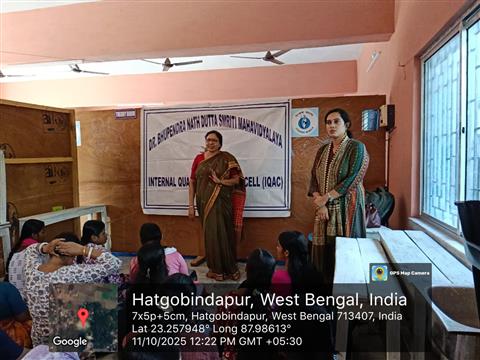 Women Empowerment:Awareness on Mensuration Hygiene