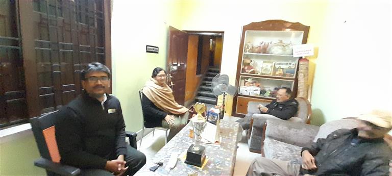 Meeting at PP C C Mondas office