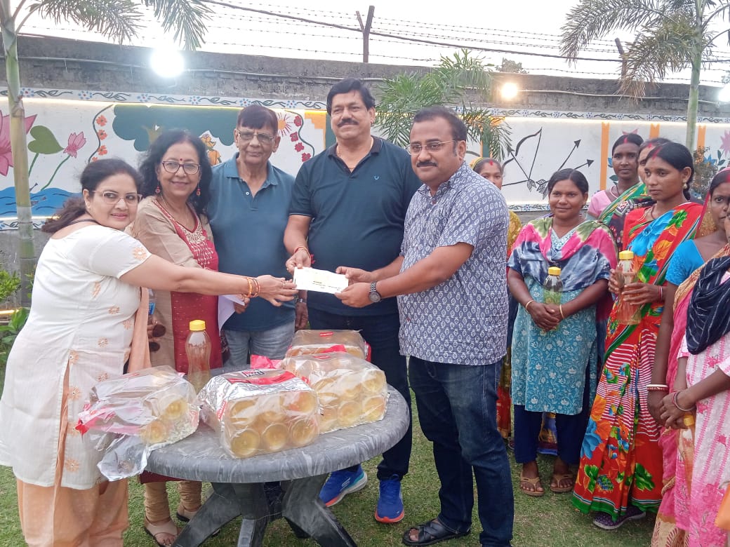 Donated Rs.18000/- to our Adult Literacy Centre