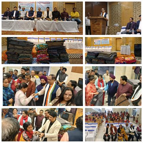 Mega Blanket Distribution to the needy.