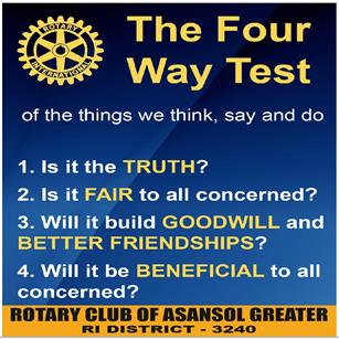 Display of Rotarys 4-Way Test Board in a School