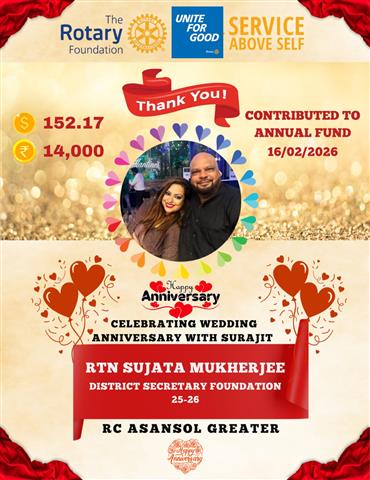Donated152.17 USD in Annual Fund in February 2026