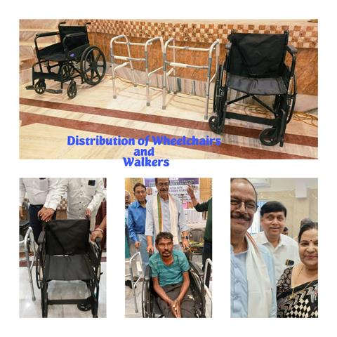 Donation of Wheelchairs & Walkers
