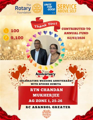 Donated 200 USD in Annual Fund in March 2026