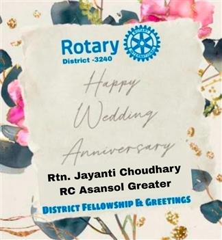 Celebration of Marriage Anniversary in our RWM