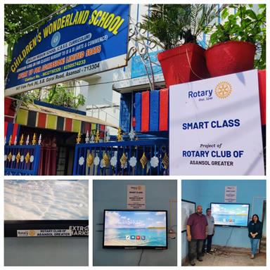 Installation of Smart Class Equipements