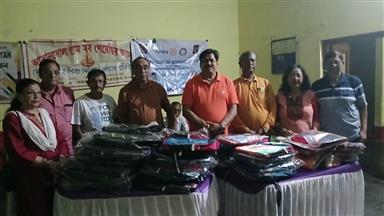 School Bag Distribution to School going Children.