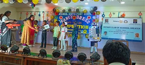 Fancy Dress Competition with Tiny trot in a School