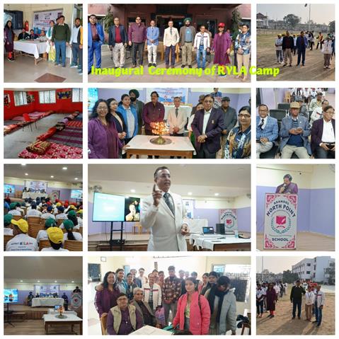 Hosted District RYLA PINNACLE from 26th - 28th Dec