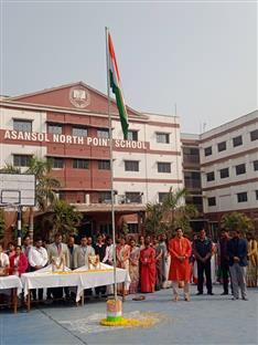Observed Republic Day @ Asansol North Point School