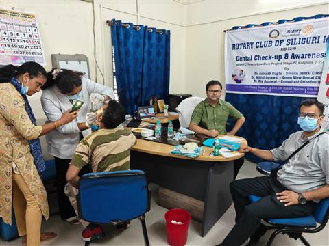 Dental Check up and Awareness Camp