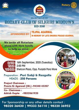 Ahar Sewa-Food for All September 8