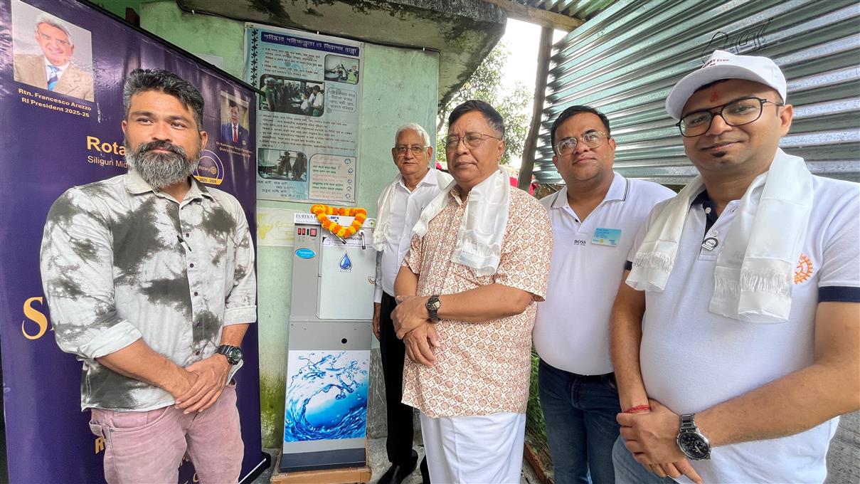 DG Visit to Rotary Club of Siliguri Midtown