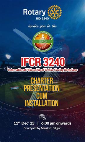 IFCR Charter Presentation