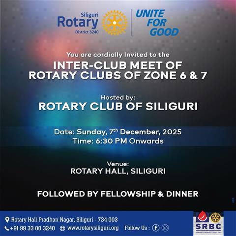 Inter-Club Meet Of Rotary Clubs