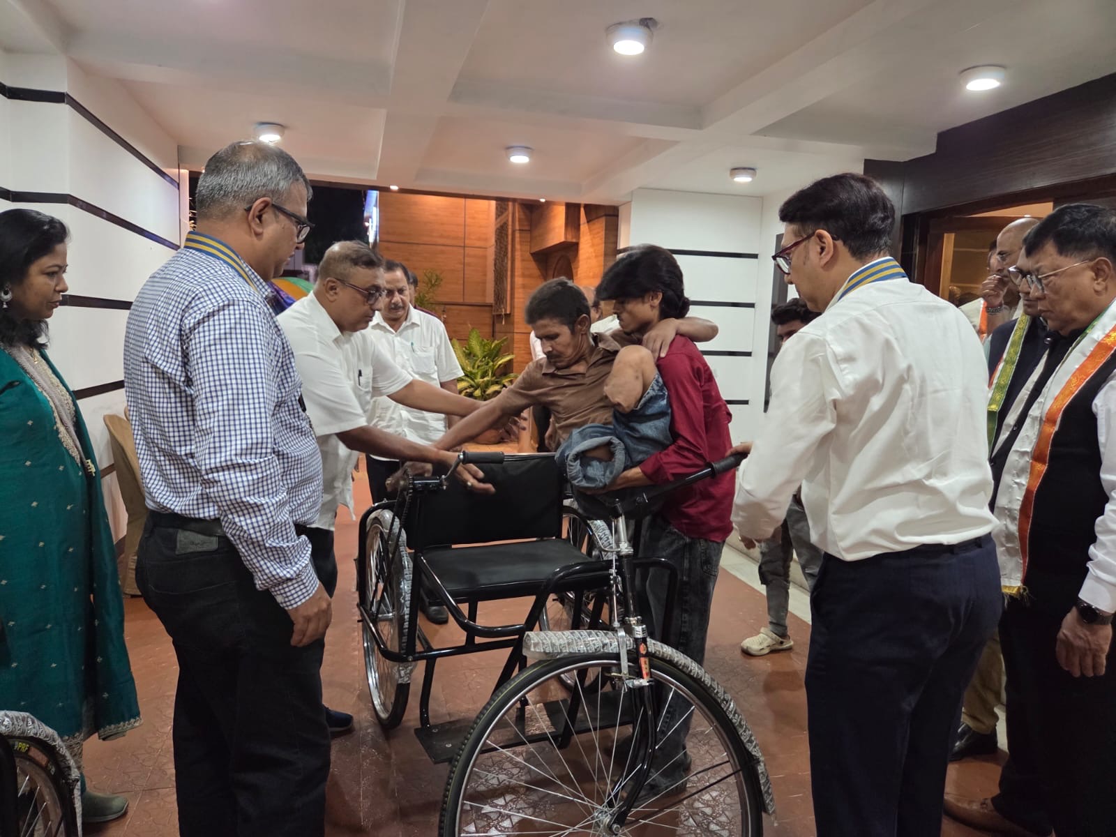 Wheel Chair Distribution