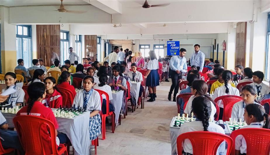 CHESS COMPETITION WITH INTERACT CLUB OF J AND MARY