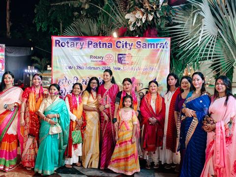 Holi Celebration with public and media persons
