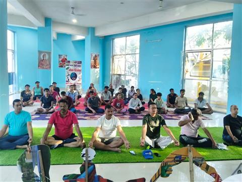 Vocational Training on YOGA
