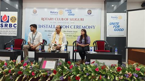 Rotaract Club Installation.