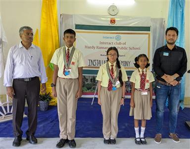 Installation Ceremony of Interact Club.