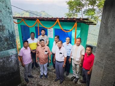 TINDHARIA PRIMARY SCHOOL TOILET BLOK INAUGRATION