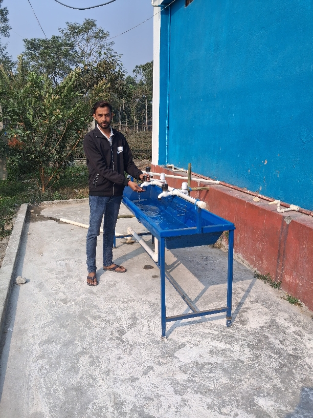 Installation of Wash Station