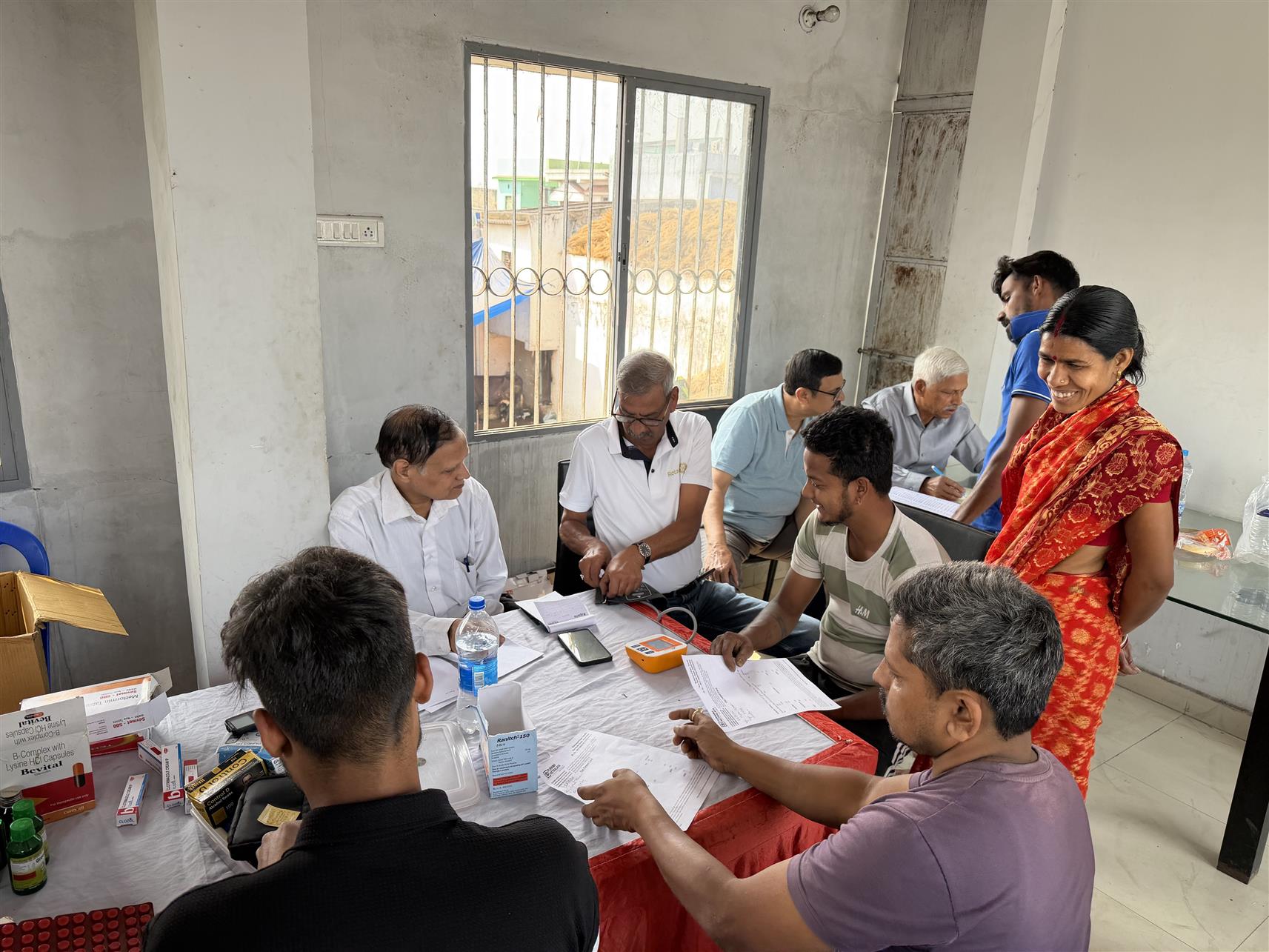 Project Positive Health Camp & Eye Check up Camp
